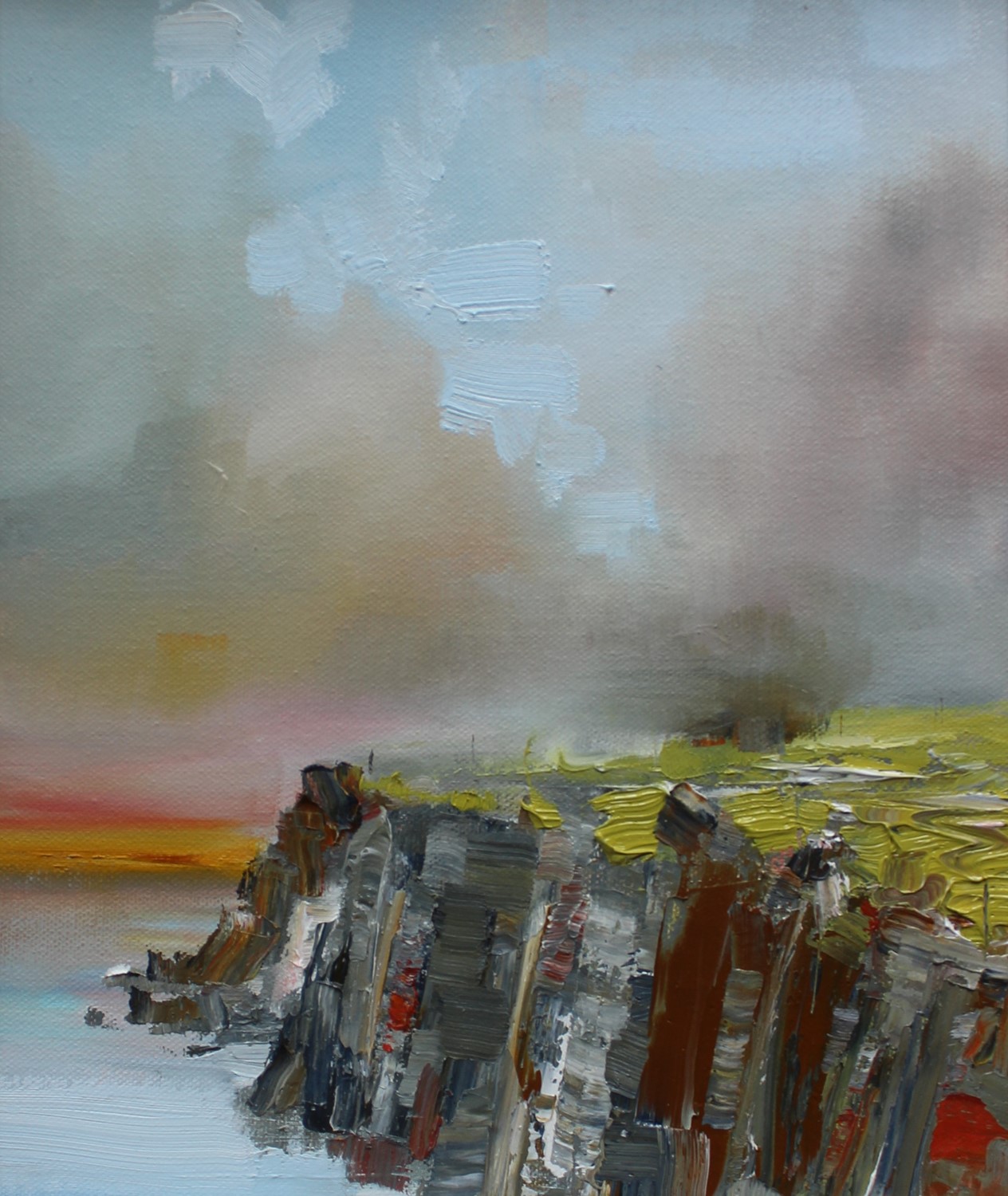 'Adventures across the cliffs' by artist Rosanne Barr